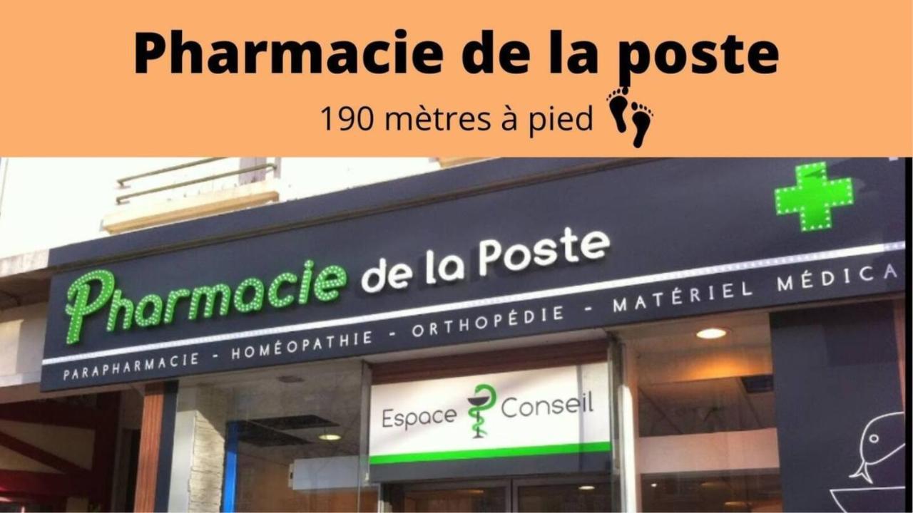 Saint Nazaire - White Lion - Centre Ville - Au Calme - Parking Privatif Aerien - Internet Haut Debit Fibre エクステリア 写真